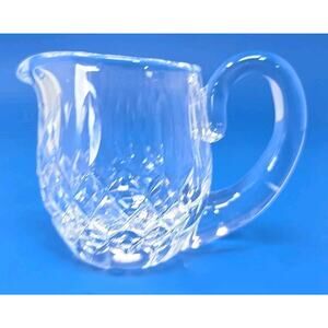 Waterford Crystal Creamer Pitcher - Excellent 2.75” Tall U30